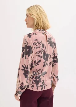 Sale Satin-Tunika mit Viskose Damen Blusen & Tuniken|Bekleidung·Jacken & Mäntel