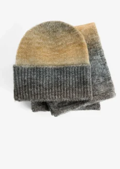 Sale Schal und Mütze (2-tlg.Set) Damen Mützen, Caps & Hüte|Schals & Tücher