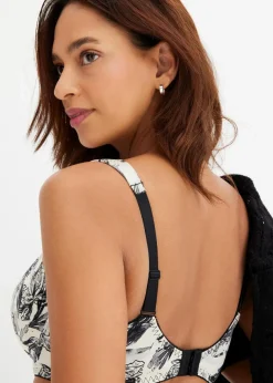 Hot Schalen BH mit Bügel und glänzendem Material Damen Wäsche·Dessous|Wäsche·Große Cups D-H