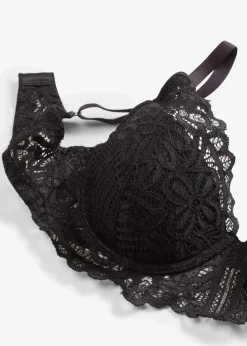 Damen bonprix Große Cups D-H|Wäsche·Bhs|Schalen-BH aus edler Spitze
