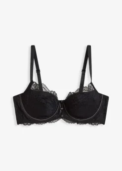 Outlet Schalen-BH aus feiner Spitze Damen Große Cups D-H|Bhs