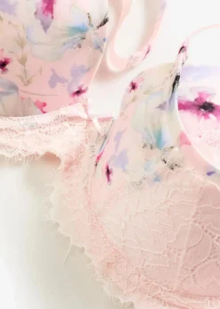 Schalen-BH aus glänzendem Material Damen Wäsche·Dessous|Wäsche·Große Cups D-H