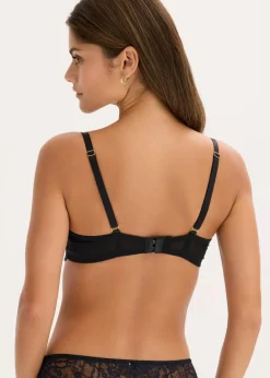 Damen bonprix Große Cups D-H|Nachhaltigere Materialien|Schalen-BH aus zarter Eyelash Spitze