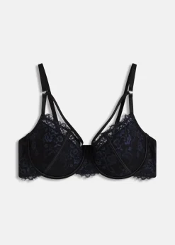 Outlet Schalen-BH aus zarter Eyelash Spitze Damen Große Cups D-H|Nachhaltigere Materialien