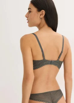 Damen bonprix Wäsche·Dessous|Wäsche·Große Cups D-H|Schalen-BH aus zartes Spitze