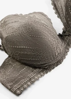 Damen bonprix Wäsche·Dessous|Wäsche·Große Cups D-H|Schalen-BH aus zartes Spitze