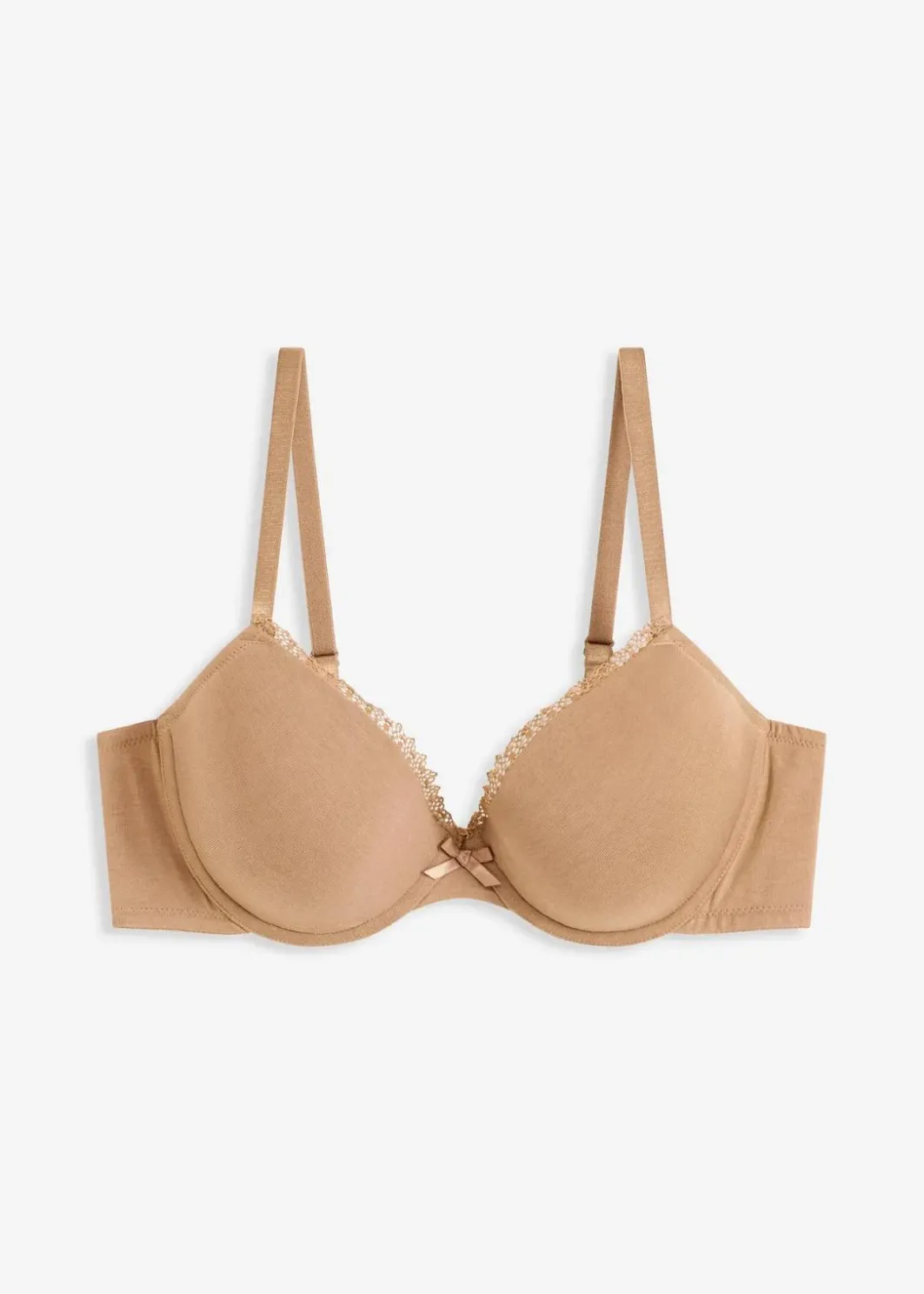 Schalen-BH mit Bügel mit Bio-Baumwolle Damen Große Cups D-H|Nachhaltigere Materialien