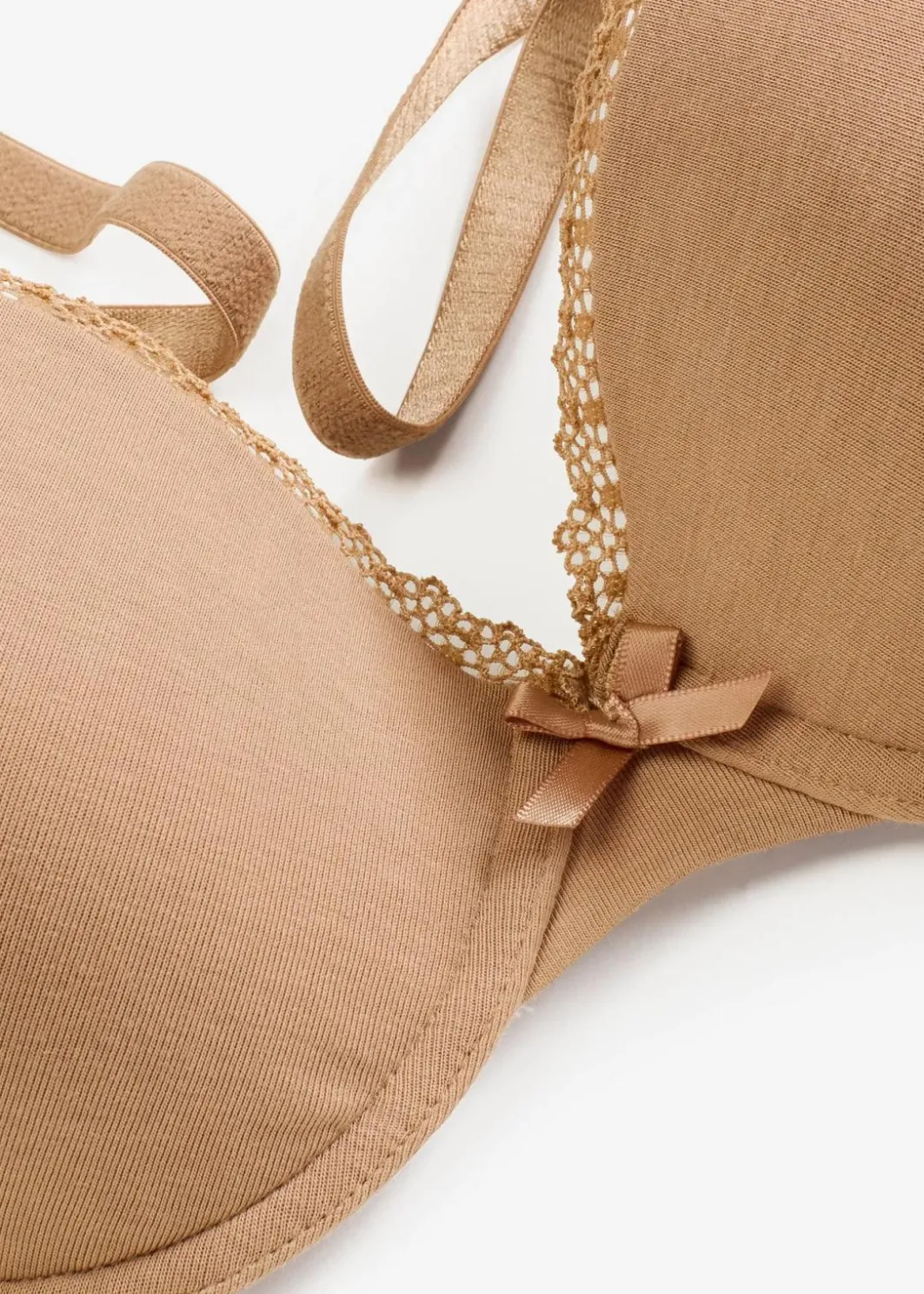 Schalen-BH mit Bügel mit Bio-Baumwolle Damen Große Cups D-H|Nachhaltigere Materialien