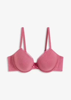 Damen bonprix Große Cups D-H|Nachhaltigere Materialien|Schalen-BH mit Bügel mit Bio-Baumwolle