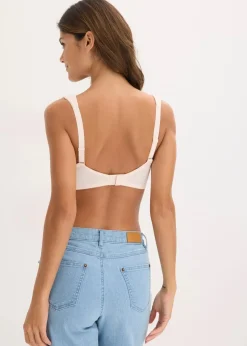 Damen bonprix Große Cups D-H|Nachhaltigere Materialien|Schalen-BH mit Bügel mit Bio-Baumwolle (2er Pack)
