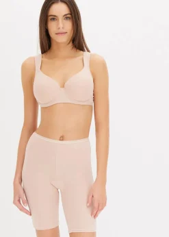 Damen bonprix Große Cups D-H|Nachhaltigere Materialien|Schalen-BH mit Bügel mit Bio-Baumwolle (2er Pack)