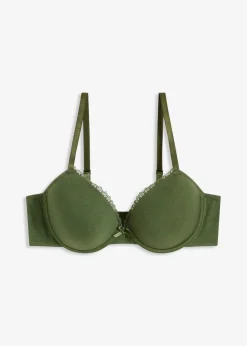 Damen bonprix Große Cups D-H|Nachhaltigere Materialien|Schalen-BH mit Bügel mit Bio-Baumwolle