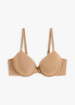 Damen bonprix Große Cups D-H|Nachhaltigere Materialien|Schalen-BH mit Bügel mit Bio-Baumwolle