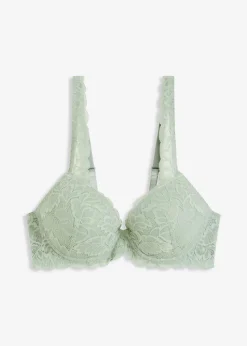 Damen bonprix Wäsche·Dessous|Wäsche·Bhs|Schalen-BH mit floraler Spitze