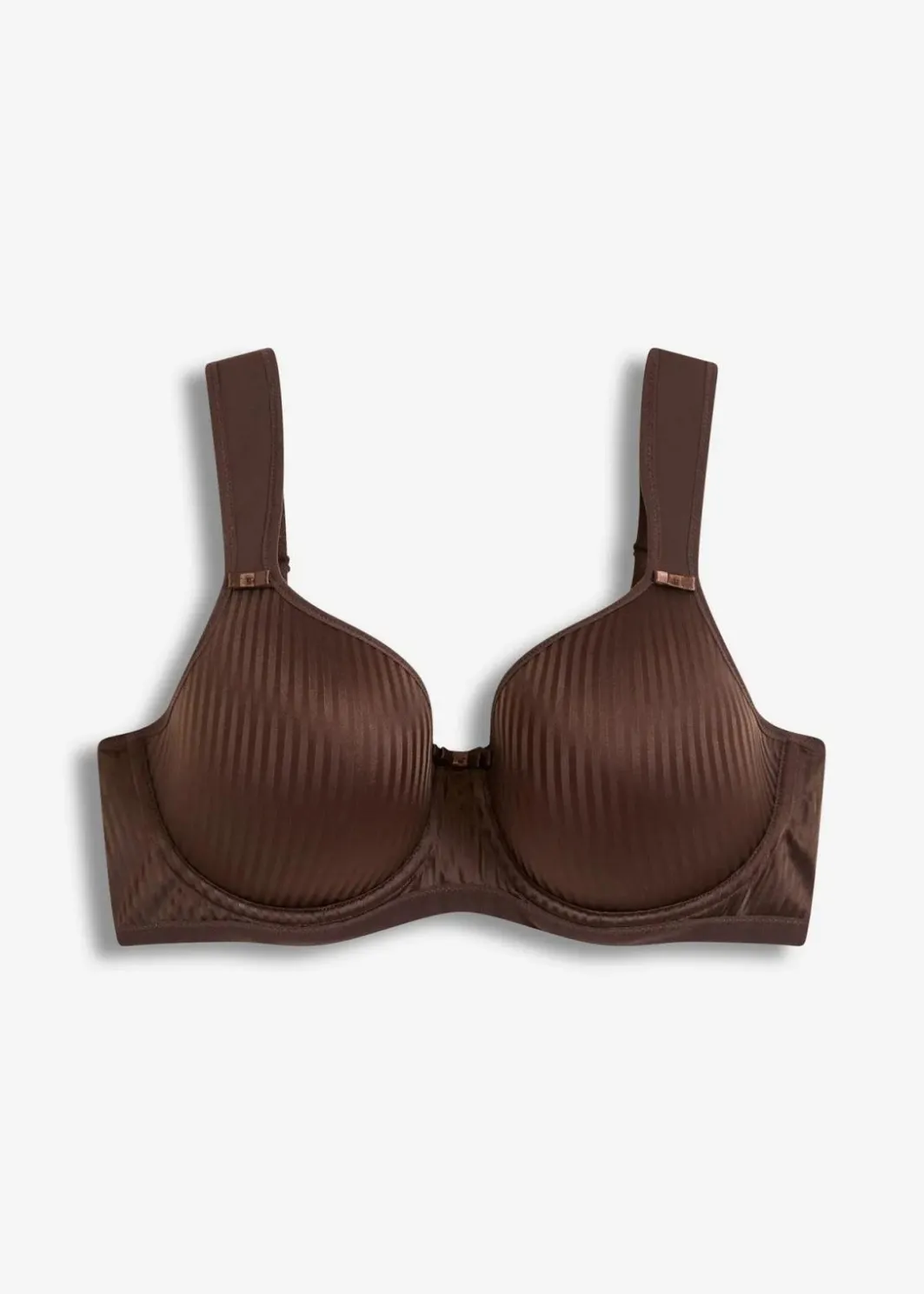 Discount Schalen-BH mit geolsterten Tägern und Glanzeffekt Damen Wäsche·Große Cups D-H|Wäsche·Bhs