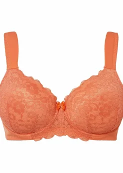 Sale Schalen-BH mit gepolsterten Trägern Damen Große Cups D-H|Nachhaltigere Materialien