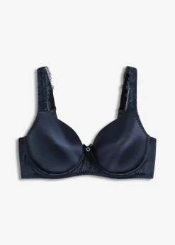 Clearance Schalen-BH mit gepolsterten Trägern und glänzendem Material Damen Wäsche·Dessous|Wäsche·Große Cups D-H