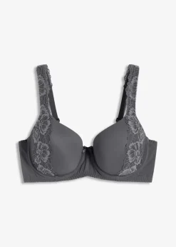 Online Schalen-BH mit gepolsterten Trägen Damen Wäsche·Große Cups D-H|Wäsche·Bhs