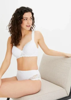 Damen bonprix Wäsche·Dessous|Wäsche·Große Cups D-H|Schalen-BH mit gepolsterten Trägern
