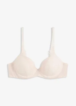 Damen bonprix Große Cups D-H|Dessous|Schalen-BH mit Glanzeffekt