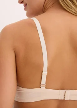 Damen bonprix Große Cups D-H|Dessous|Schalen-BH mit Glanzeffekt