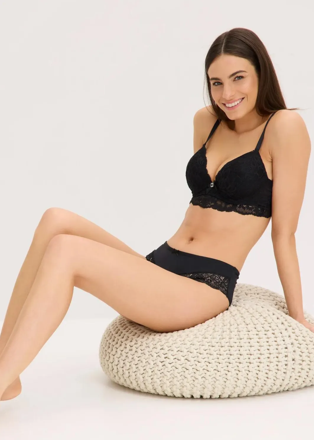 Hot Schalen-BH mit zarter Spitze Damen Große Cups D-H|Bhs