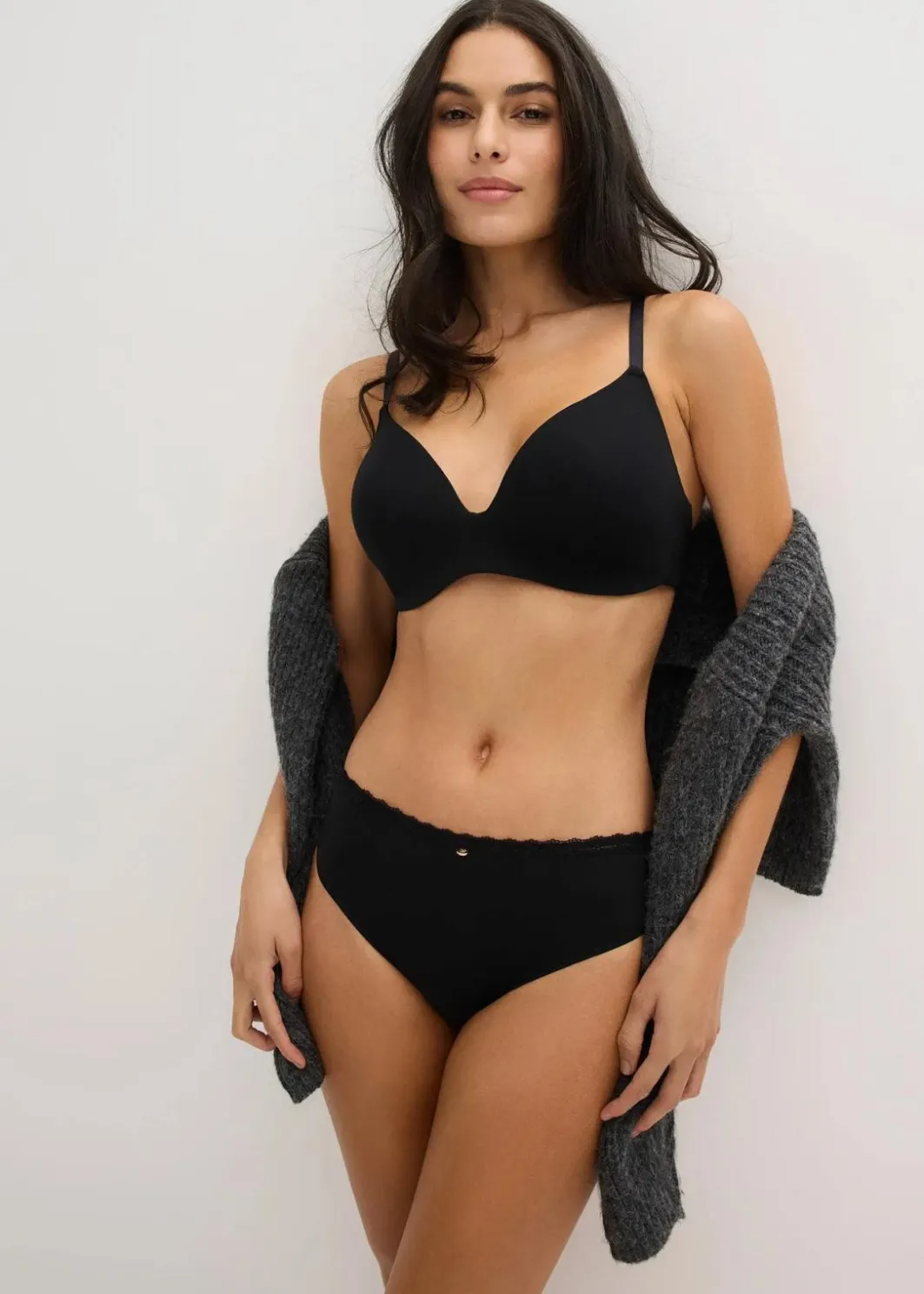 Discount Schalen-BH ohne Bügel mit Bio-Baumwolle Damen Wäsche·Baumwollunterwäsche|Nachhaltigere Materialien