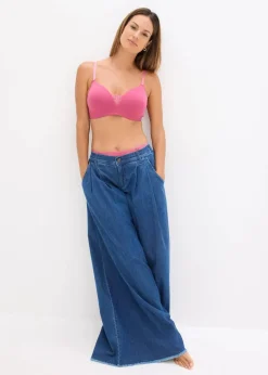 Damen bonprix Wäsche·Baumwollunterwäsche|Nachhaltigere Materialien|Schalen-BH ohne Bügel mit Baumwolle (2er Pack)