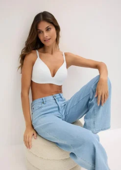 Damen bonprix Nachhaltigere Materialien|Bhs|Schalen-BH ohne Bügel mit Bio-Baumwolle