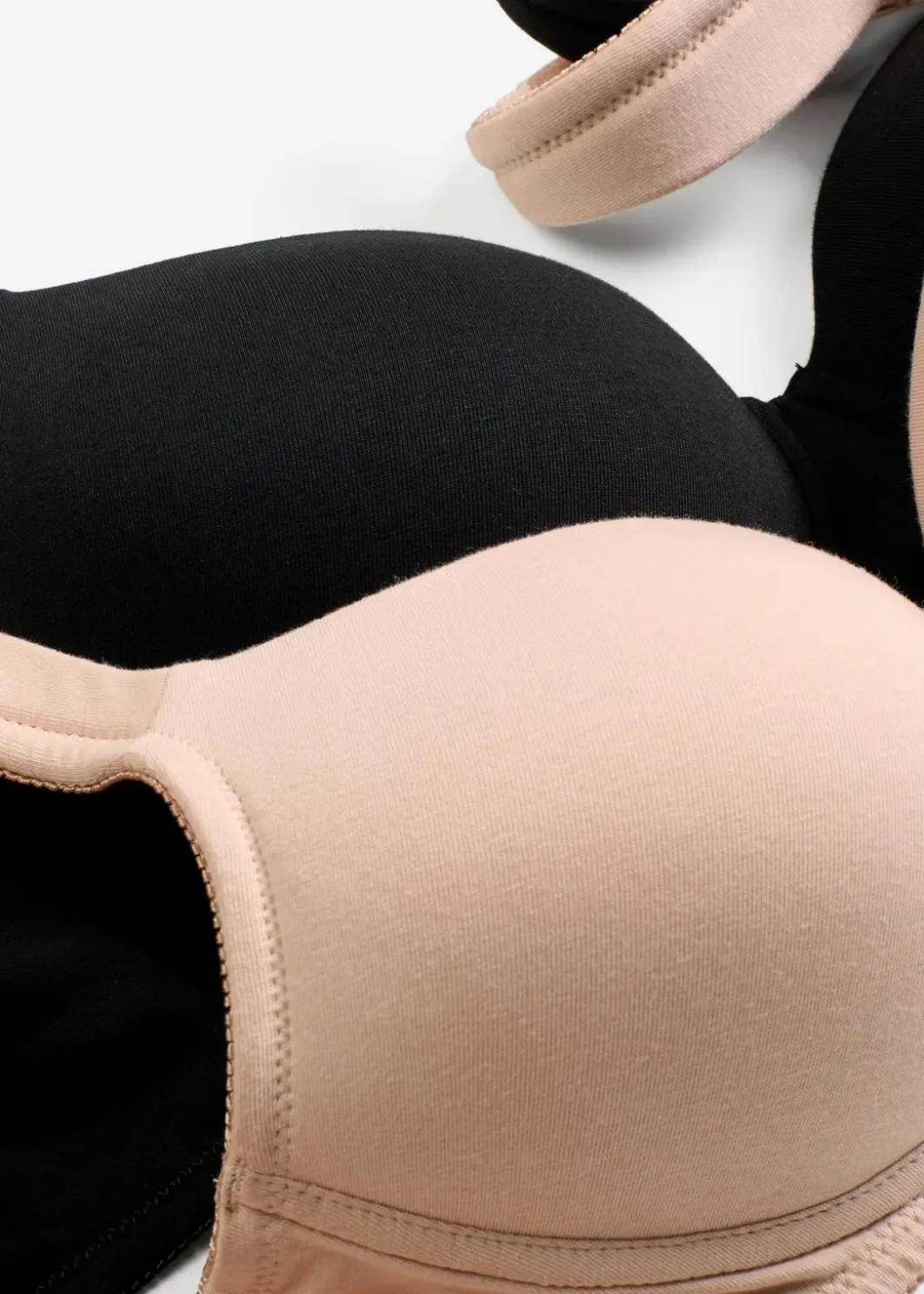 Hot Schalen-BH ohne Bügel mit Bio-Baumwolle (2er Pack) Damen Nachhaltigere Materialien|Bhs