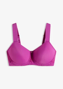 Clearance Schalen-BH ohne Bügel mit gepolsterten Trägern Damen Große Cups D-H|Nachhaltigere Materialien