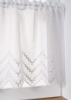 Best Scheibengardine mit recyceltem Polyester Scheibengardinen