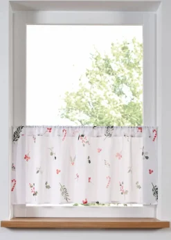 Discount Scheibengardine mit Weihnachtsmotiv Scheibengardinen|Weihnachtsdeko & -Textilien·Gardinen