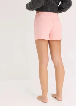Damen bonprix Wäsche·Nachtwäsche|Nachhaltigere Materialien|Schlaf Shorts (3er Pack)