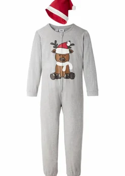 Discount Schlafoverall + Zipfelmütze mit weicher Bio-Baumwolle (2-tlg. Set) Kinder Jungen·Nachtwäsche|Mädchen·Nachtwäsche