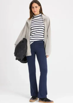 Hot Schlaghose aus Bio-Baumwolle mit Stretch Damen Nachhaltigere Materialien|Hosen