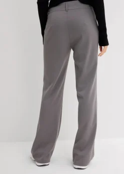 Schlaghose mit hohem Bund Damen Hosen|Nachhaltigere Materialien