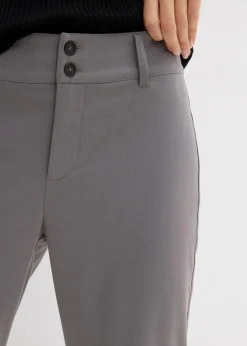 Schlaghose mit hohem Bund Damen Hosen|Nachhaltigere Materialien