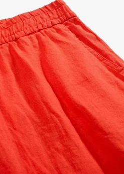 Best Schlupf-Bermuda aus luftigem Leinen-Mix Damen Nachhaltigere Materialien|Hosen