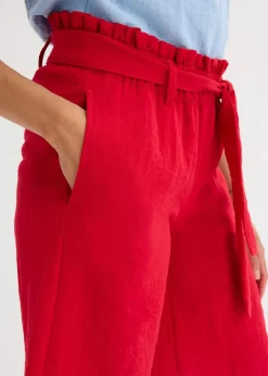 Outlet Schlupf-Bermuda aus Viskose-Mix Damen Bekleidung·Outdoorbekleidung|Bekleidung·Kleider