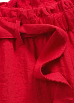 Outlet Schlupf-Bermuda aus Viskose-Mix Damen Bekleidung·Outdoorbekleidung|Bekleidung·Kleider