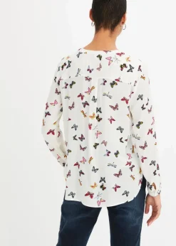 Damen bonprix Bekleidung·Jacken & Mäntel|Blusen & Tuniken|Schlupfbluse aus fließender Viskose