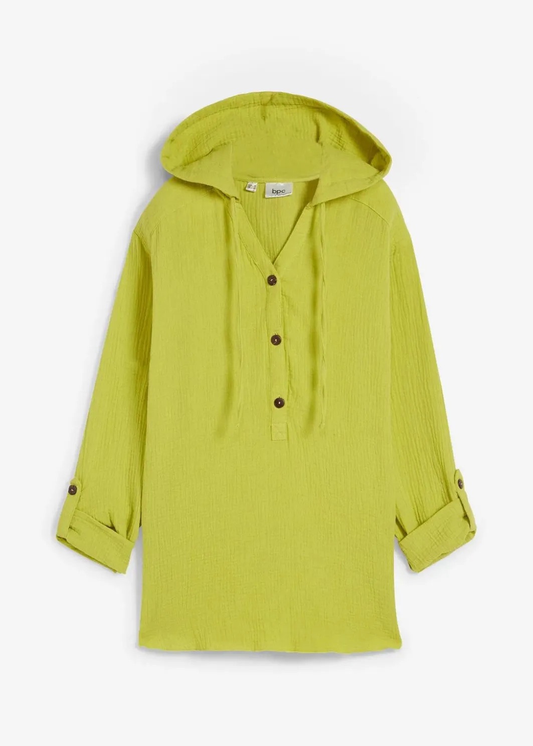 Damen bonprix Blusen & Tuniken|Bekleidung·Jacken & Mäntel|Schlupfbluse aus luftigem Musselin