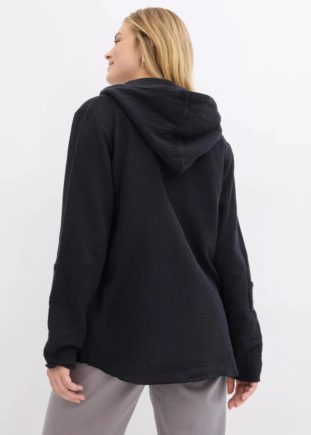 Best Schlupfbluse aus luftigem Musselin Damen Blusen & Tuniken|Bekleidung·Jacken & Mäntel