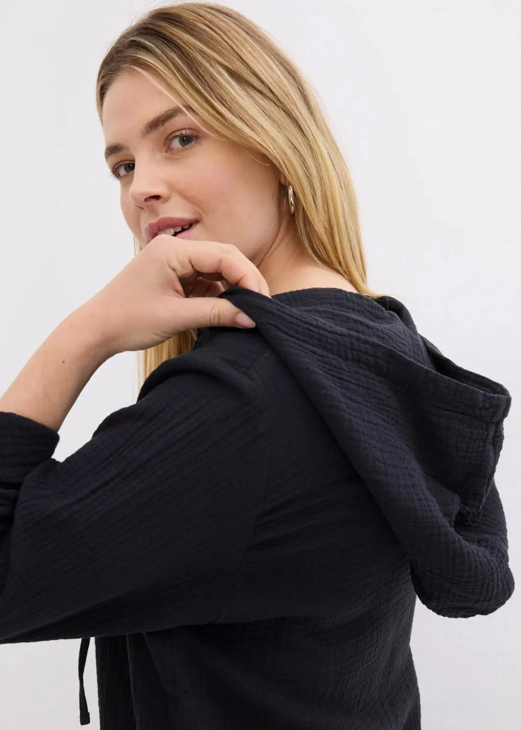 Best Schlupfbluse aus luftigem Musselin Damen Blusen & Tuniken|Bekleidung·Jacken & Mäntel