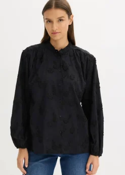 Sale Schlupfbluse aus reiner Baumwolle Damen Blusen & Tuniken|Bekleidung·Jacken & Mäntel