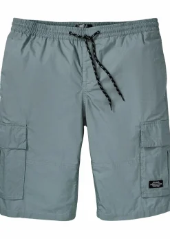 New Schlupf-Cargo-Bermuda, Regular Fit Herren Hosen|Basics