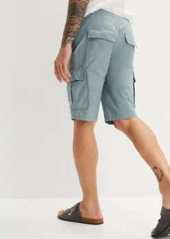 New Schlupf-Cargo-Bermuda, Regular Fit Herren Hosen|Basics