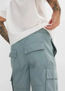 New Schlupf-Cargo-Bermuda, Regular Fit Herren Hosen|Basics