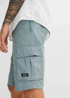 New Schlupf-Cargo-Bermuda, Regular Fit Herren Hosen|Basics